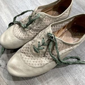 Anthropologie Naya Trite corda tan shoes 7.5